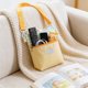 thumbnail image 4 of Cute Mini Crossbody Bag With Fortunate Label Plaid Plan Small Shoulder Bag For Daily Use Phone Bag With Zipper Pocket Adjustable Strap, 4 of 6