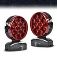 PIT66 1Pair Towing Light Tow Trailer Lights Brake Tail Signal