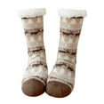 thumbnail image 2 of EQWLJWE Christmas Women Cotton Socks Print Thicker Anti-slip Floor Socks Carpet Socks Women's Socks Holiday Clearance, 2 of 7