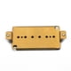 thumbnail image 5 of base de pastilla de latón para reemplazo de guitarra eléctrica de montaje de accesorios de instrumentos musicales dorados , PUENTE 52MM Baoblaze marco de montaje de la camioneta, 5 of 8