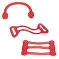 thumbnail image 4 of CanDo Jelly 1, 2, and 3-tube exerciser kit, red, light, 4 of 4
