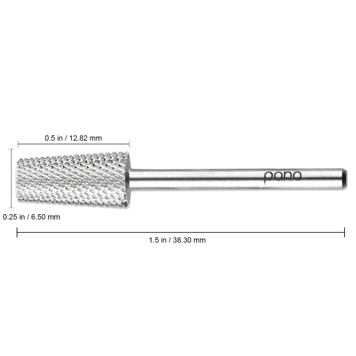 The 3/32" shank size of this bit allows it to fit into most electric Dremel drills, and its fine grit ensures a smooth and gentle finish on the nail surface. It is also easy to clean and sanitize after every use, making it a hygienic choice for professional use.