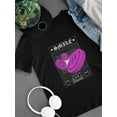 thumbnail image 3 of Flying 3D Smiles Techno Style T-Shirt Men -Image by Shutterstock, Male XX-Large, 3 of 4