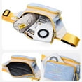thumbnail image 5 of TAZAG small breast bag for men casual sports lightweight waist bag for women personalized contrasting color mobile phone cross bag, 5 of 8