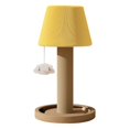 thumbnail image 3 of Yinanstore Cat Scratch Post for Indoor Cats Sisal Rope Fun Track Toy Stable Cat Scratcher Cat Climbing Tree for Kitty Cats Entertainment density board, 3 of 8