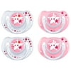 (2 pack) (2 pack) Philips Avent Glow in the Dark Orthodontic Pacifier, 6-18 months, Pink, 2 pack, SCF176/24