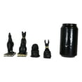 thumbnail image 4 of Egyptian Gods Horus Androsphinx Bastet And Anubis Mini Figurines Set of 4, 4 of 5