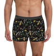 thumbnail image 4 of Wukai Wasp and Florals Print Men’s Underwear Breathable Boxer Briefs,&nbsp;Moisture Wicking & Breathable-Large, 4 of 7