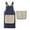 🍒 Blue_New#3128, variant on Waterproof Cross Back Apron With Detachable Hand Towel for Cooking Cleaning and Crafting