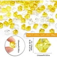 thumbnail image 2 of 300Pcs 3 Colors Acrylic Vase Fillers Clear Gem Decor Bulk Small Transparent Gold Nuggets Gems Imitation Ice Rock Faux Diamonds Crystals No Hole Bead Fillers for Party Home Centerpieces Decor DIY, 2 of 5