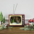 thumbnail image 3 of Northlight LED Lighted Animated and Musical TV Scene Christmas Display - 9.25", 3 of 6