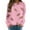 Pink, variant on Fsqjgq Womens Football Sequin Rugby Sweatshirt Game Day Y2K Crewneck Oversized Hoodies Long Sleeve Pullover Tops Blouse Blue S