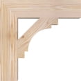thumbnail image 3 of Ekena Millwork 3 1/2"W x 16"D x 16"H Merced Block Smooth Bracket, Douglas Fir, 3 of 4