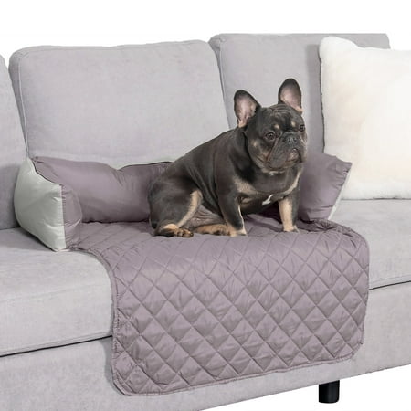 UPC: 0842229100501 | FurHaven Pet Furniture Cover | Sofa Buddy Reversible Furniture Cover Protector Pet Bed for Dogs & Cats  Gray/Mist  Medium