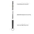 thumbnail image 4 of Paquete de 2 silbato para perro de paso ajustable con 2 correas de cordón, deja de ladrar, herramienta de entrenamiento ultrasónico Control de ladridos para perros, 4 of 5