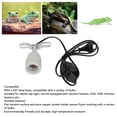 thumbnail image 3 of Soporte de Lámpara de Calor de Cerámica de Reptil, Zócalo de Cobre Puro de 400W Rotato flexible Interio 110-220V Soporte de Luz de Calor de Reptiles E27 para lámpara Puntual, 3 of 7