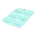 thumbnail image 2 of Silicone Egg Shaped Molds, Egg Molds for Baking, Easter Egg Shaped Silicone Mold 6 Cavity, Non-Stick Food Grade DIY Baking Tool for Cake, Easy Release & Dishwasher Safe Molds Green 1Pcs, 2 of 8
