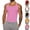 #03 Pink, variant on Mens Wide Strap Tank Top Sleeveless Muscle Fit T-Shirt Cotton Ribbed Round Neck Solid Color Gym Training Daily Wear Vest, #03 Navy, XXL