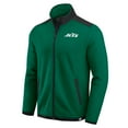 thumbnail image 2 of Men's Darius Rucker Collection by Fanatics Green New York Jets Color Block Polar Fleece Full-Zip Jacket, 2 of 5
