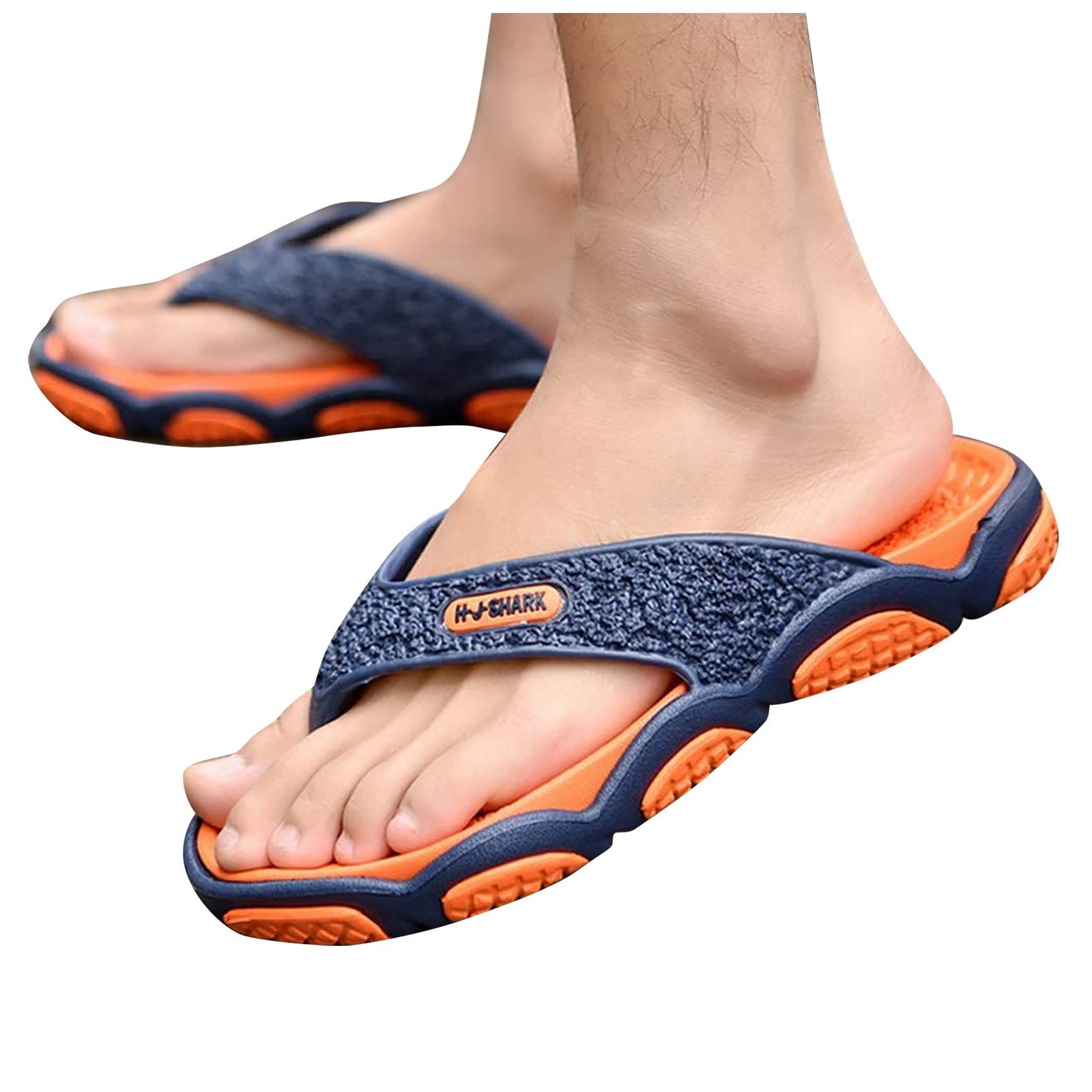 Summer Flip Sandals Comfortable Flip Flops Men's Beach Sandals And Slippers  - Walmart.com