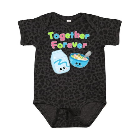 

Inktastic Together Forever- Milk and Cereal Gift Baby Boy or Baby Girl Bodysuit
