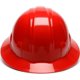 thumbnail image 2 of Casco de seguridad Pyramex serie SL con ala completa y ajuste de matraca de 4 puntos, rojo, 2 of 5