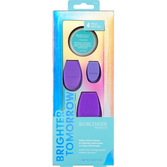 EcoTools Limited Edition Better Blends Ahead Sponge Kit, 4 Piece Gift Set