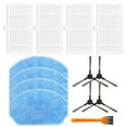 thumbnail image 2 of Filter Mop Cloth Side Brush Kit For IRBIS 0121/ For Redmond VR 1321s, 2 of 12