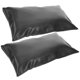 thumbnail image 1 of unbranded 2Ud Impermeable De Cuero Negro Con Para Guardar Documentos Y Facturas En Casa, 1 of 6