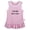 Pink Sleeveless Dresses, variant on Crib Hair Don't Care Funny Dresses For Baby, Newborn Babies Skirts, Infant Princess Dress, 0-24M Kids Graphic Clothes (White Sleeveless Dresses, 6-12 Months)