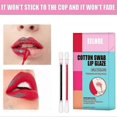 thumbnail image 5 of 20pcs/box Cotton Swab Lip Glaze Moisturizing Long-lasting Non-stick Cup Portabl, 5 of 5
