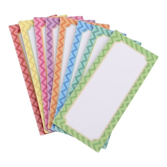 SEWCHICS 16pcs Dry Erase Notepad Assorted Color Magnetic Back for Adults Office Use