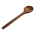 thumbnail image 1 of Wooden Spoon for Kitchen Use Made of Synthetic Material Coffee Color 1 Piece 7.8 Inches, 1 of 3