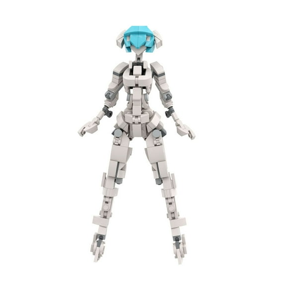 Nautical Suit Robots Meche Bunny Girl Mech Figures Ideas MOC Building Blocks Toys for Children Kids Gifts Assemble Bricks