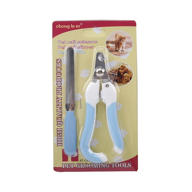 TIELUTT Pet Cleaning Grooming Scissors Nail Nail Files for Cats and Dogs Road Complete Cat Nail Filer Pad Cat Net for Bathing Cat Nail Trimming Bag Cat Grooming Comb