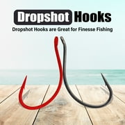 Reaction Tackle Dropshot Hooks - #2- Red