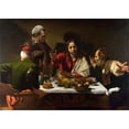 thumbnail image 2 of Caravaggio 14x11 Gold Ornate Wood Frame and Double Matted Museum Art Print Titled - Supper at Emmaus (ca 1601), 2 of 4