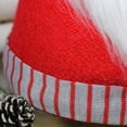 thumbnail image 3 of Northlight 21.25" Red and Gray Cone Gnome Christmas Table Top Decor, 3 of 4