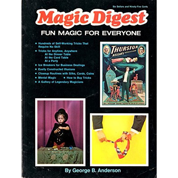 Pre-Owned Magic Digest: Fun Magic for Everyone (Paperback) 0695803395 9780695803391