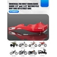 thumbnail image 2 of Protecciones de manos para moto de cross JFG RACING 7/8" y 1 1/8" rojas, 2 of 9