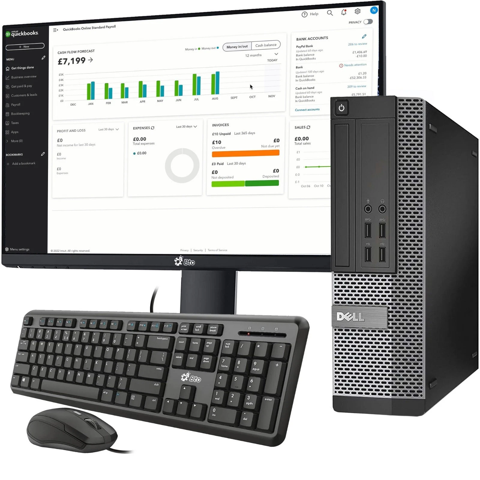 Restored Dell Optiplex 3020 Desktop Computer, Intel Core I5, 16GB