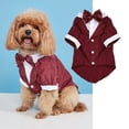 thumbnail image 1 of Xiao Hua Camiseta para perro y gato, camisetas transpirables para mascotas, sudadera para cachorro, ropa para perro, abrigos para perros pequeños, medianos y gatos, XXL, A46, 1 of 4