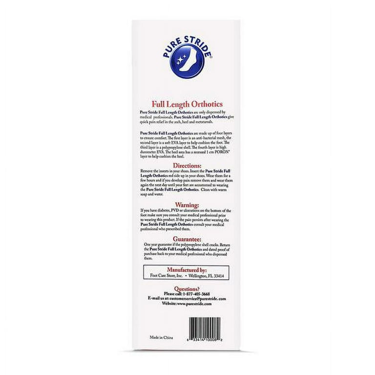 Pure stride inserts discount