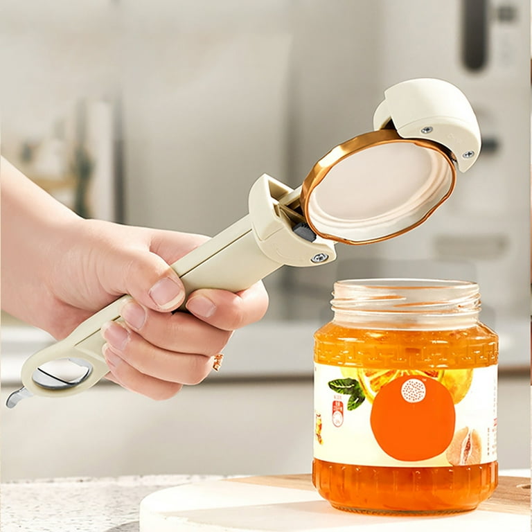 Practical Multi-functional Can Opener Jar Opener Bottle Lid Gripp