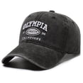 thumbnail image 1 of Gorra de béisbol para hombre, estilo vintage, con letras antiguas lavadas y bordadas, para viajes al aire libre, para mujer, 1 of 6