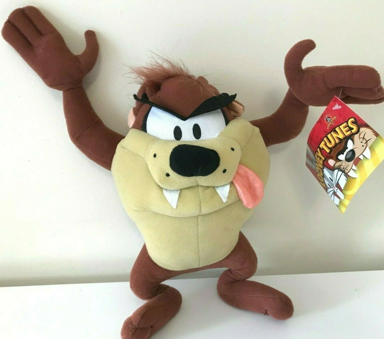 Taz Plush Toy 8 inch. Looney Tunes Tasmanian Devil Official Toy