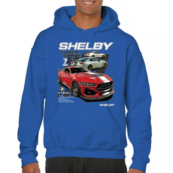 Ford Shelby Super Snake GT500 Unisex Hoodie American Mustang Cobra Racing