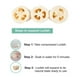 thumbnail image 3 of 6 uds Natural Loofah Luffa Loofa exfoliante baño ducha esponja cuerpo depurador JAMW Sencillez, 3 of 5