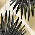 thumbnail image 2 of Allen, Kimberly 15x15 White Modern Wood Framed Museum Art Print Titled - Tropical Leaves Golden 2, 2 of 4