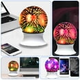 thumbnail image 2 of fashionhome Bluetooth Speaker Light 3D Firework Shocking Sound Quality Sound USB Colorful LED Projection Lamp Hands-Free Loudspeaker Lamp, 2 of 6